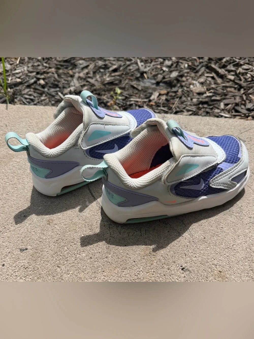Nike Air Max Excee Toddler Shoes - Size: 8C (Purple Mint)